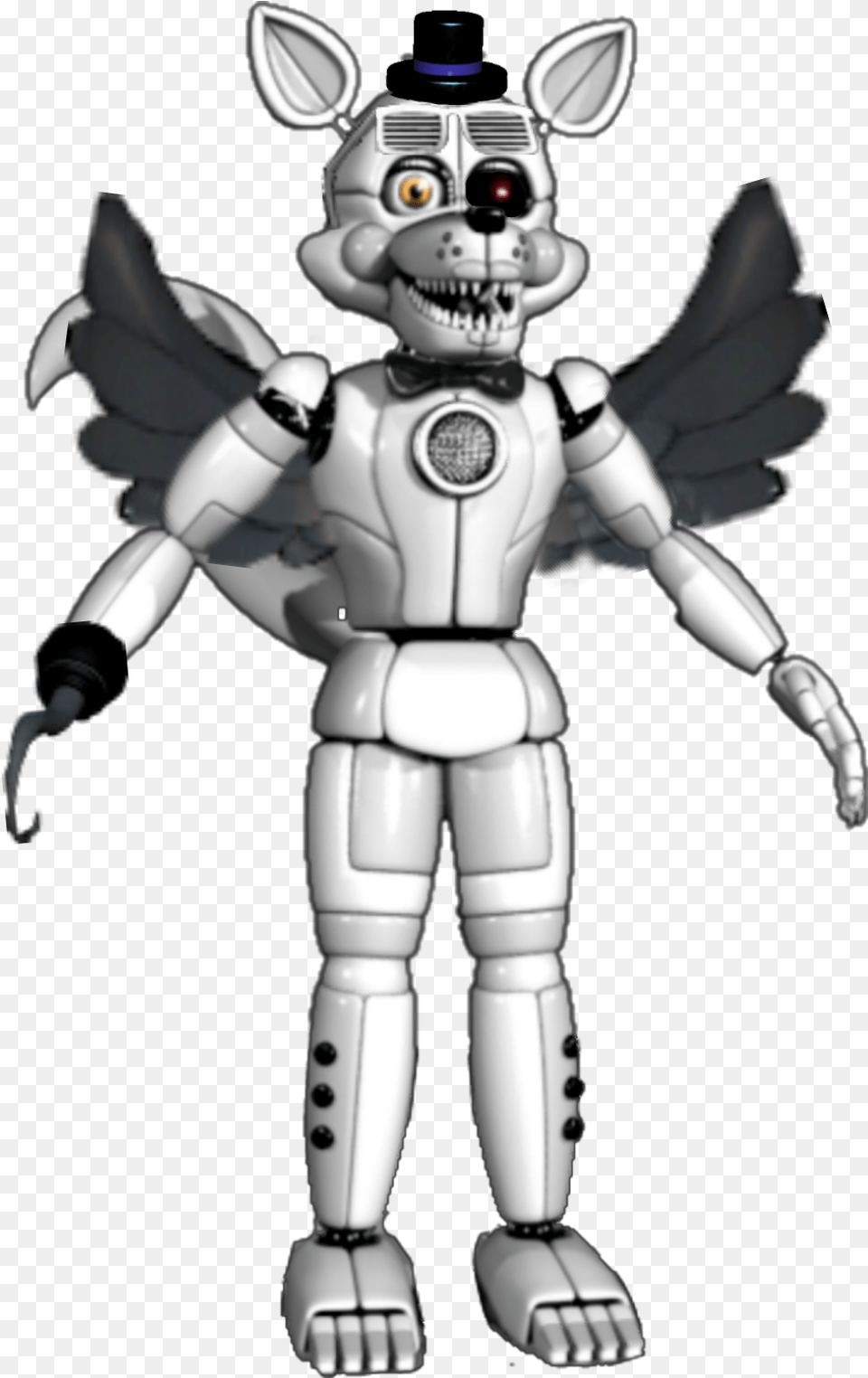 Fnaf Funtime Foxy Full Body, Robot, Baby, Person Png Image