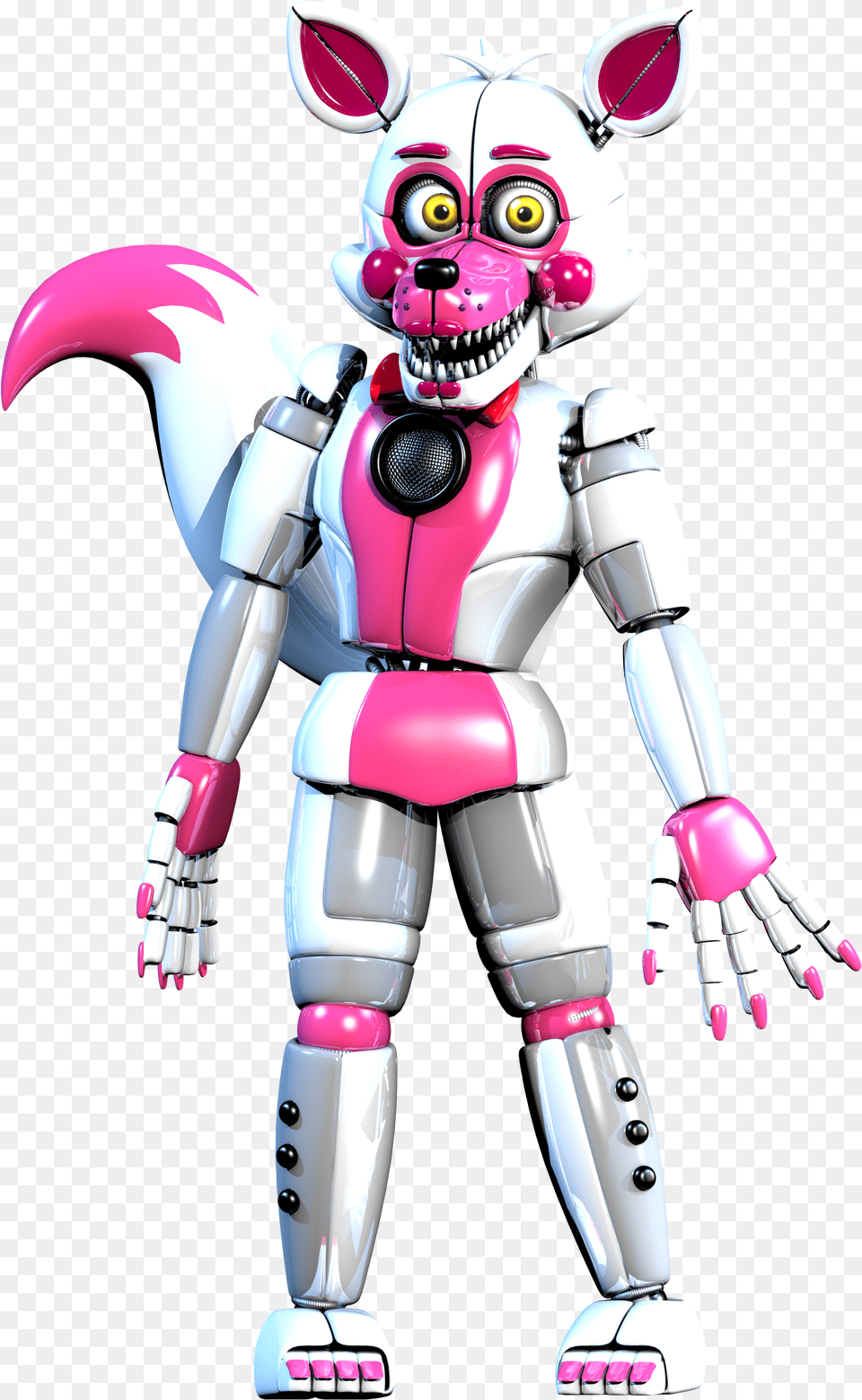 Fnaf Funtime Foxy Model, Robot, Toy Free Transparent Png