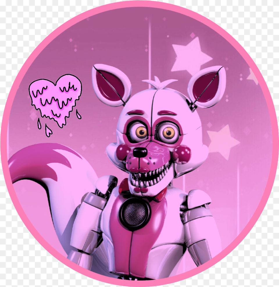 Fnaf Funtime Foxy Model Transparent Funtime Foxy Art Icon, Purple Png