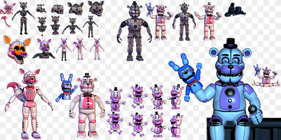 Fnaf Funtime Freddy Gif Free Png