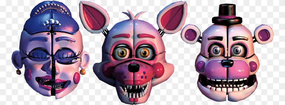 Fnaf Funtime Freddy Head, Baby, Person Png Image