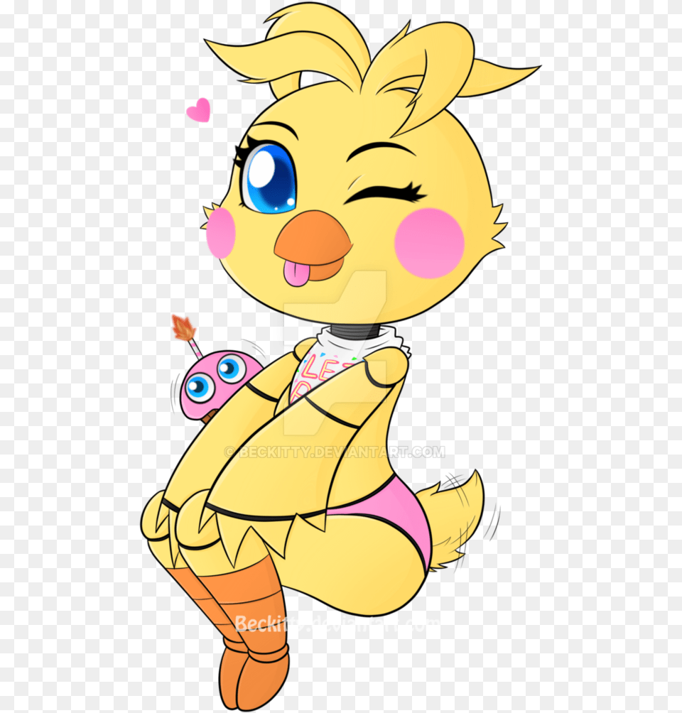 Fnaf Gift Cute Toy Chica Drawings, Baby, Person, Face, Head Free Png