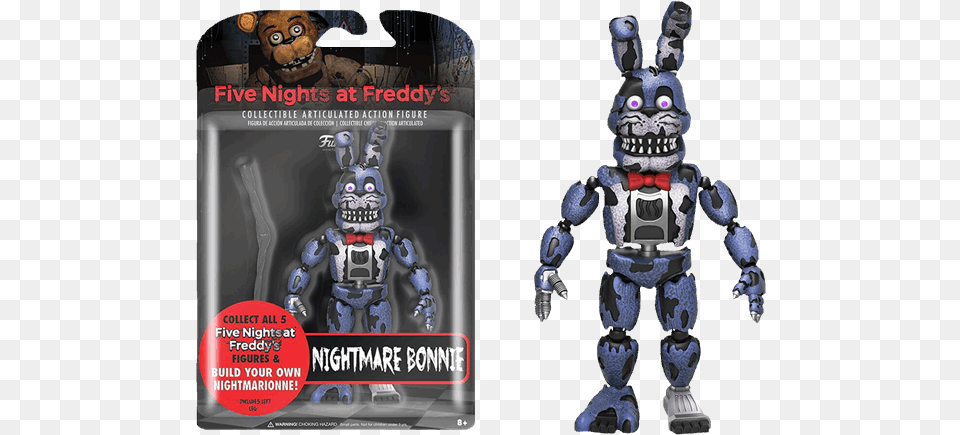 Fnaf Nightmare Bonnie Figure, Robot, Person, Car, Transportation Free Transparent Png