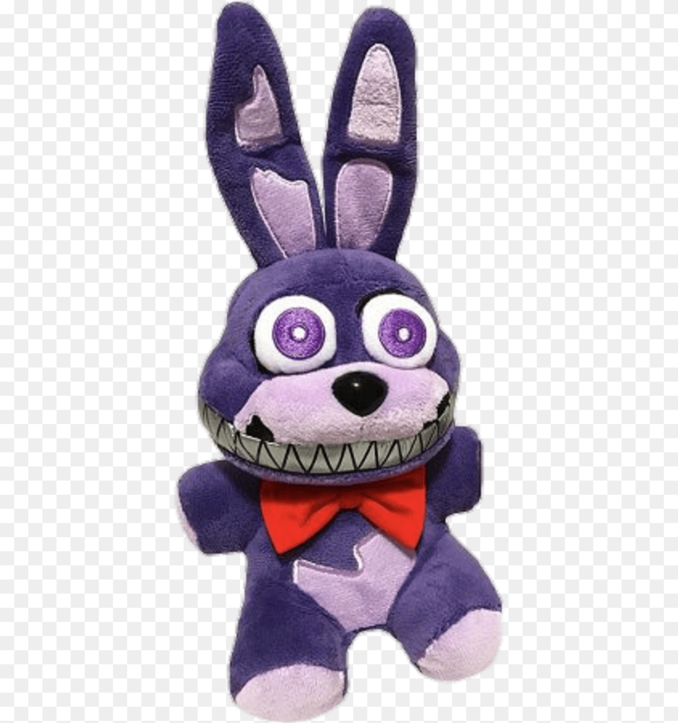 Fnaf Nightmare Bonnie Plush Fnaf Plush Nightmare Bonnie, Toy, Purple Png