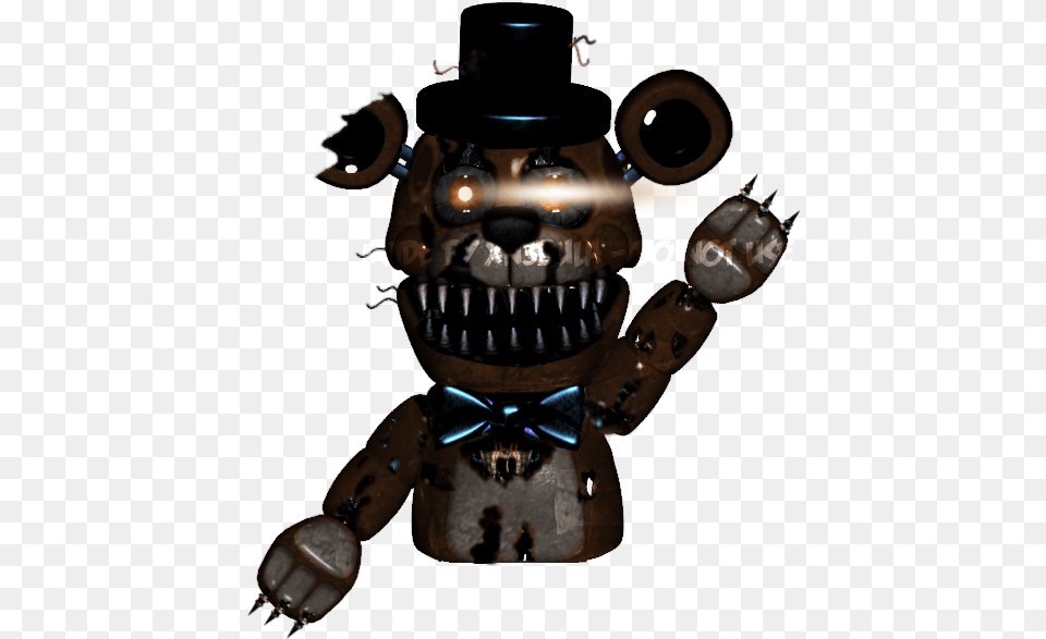 Fnaf Nightmare Freddy Hand Puppet, Robot, Appliance, Ceiling Fan, Device Free Png