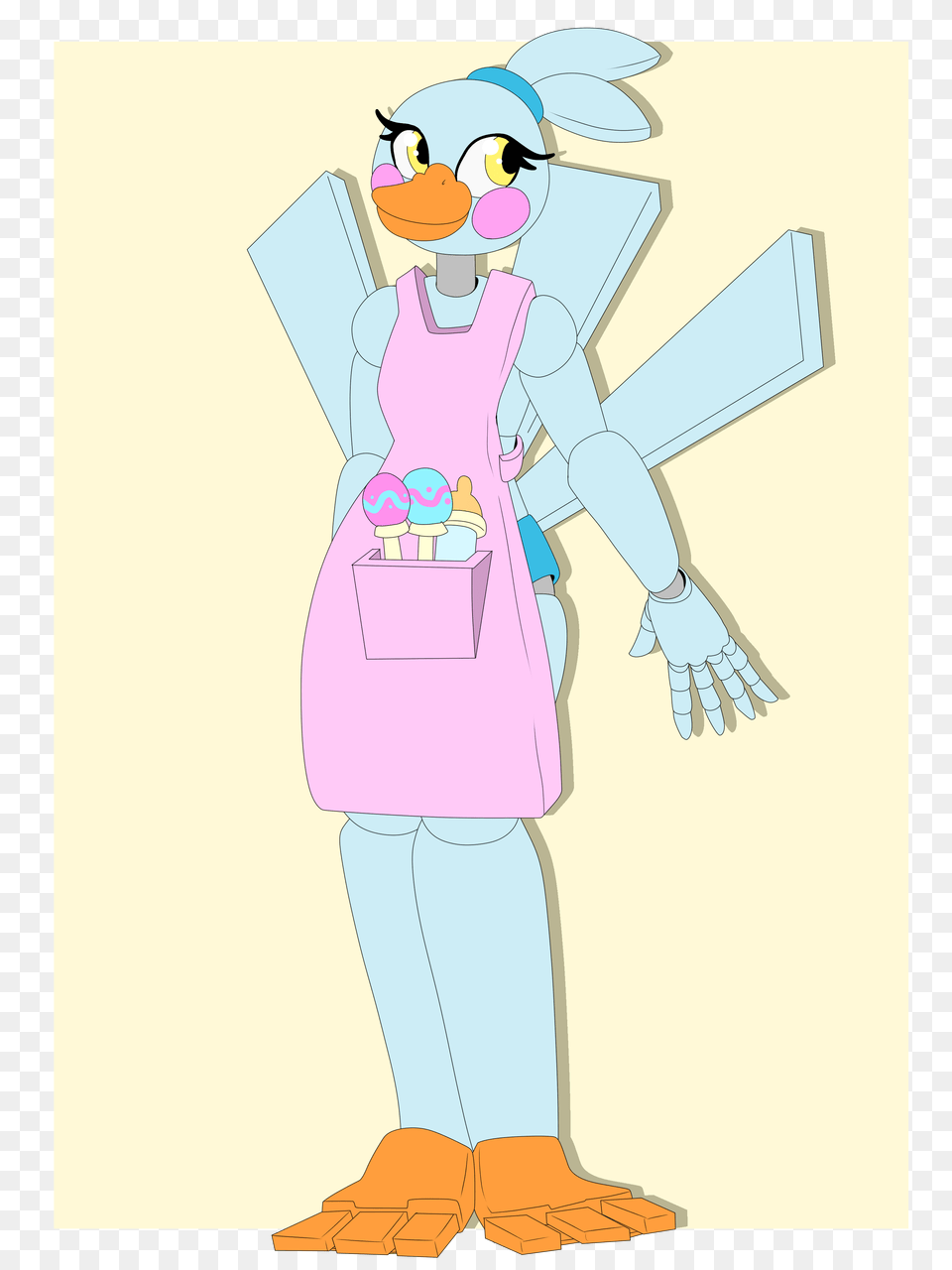 Fnaf Oc Toy Mother Goose, Cartoon, Cleaning, Person Free Png Download