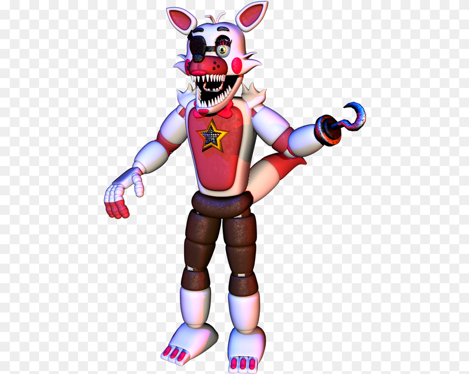 Fnaf Playtime Foxy Image With No Playtime Foxy, Toy, Robot Free Transparent Png