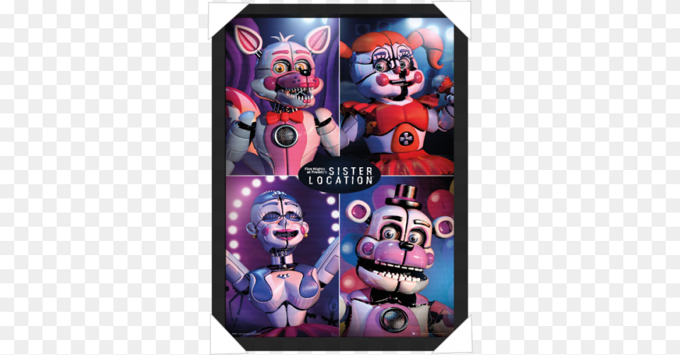 Fnaf Poster Sister Location, Baby, Person, Adult, Female Png