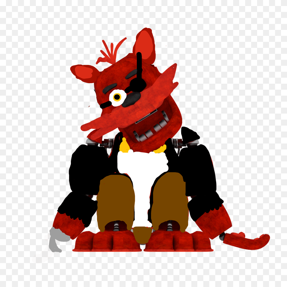 Fnaf Prototype Foxy, Baby, Mascot, Person Png Image