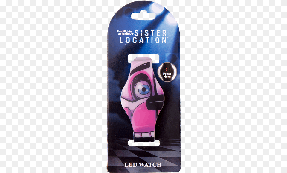 Fnaf Sister Location Led Watch, Wristwatch, Arm, Body Part, Person Free Transparent Png