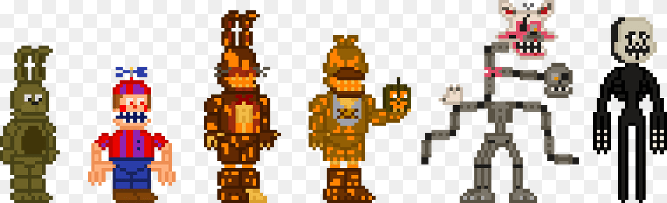 Fnaf Stylized Sprites, Person, Robot Free Transparent Png