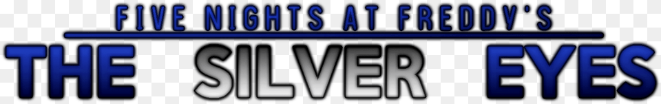 Fnaf The Silver Eyes Logo, License Plate, Transportation, Vehicle, Text Free Transparent Png