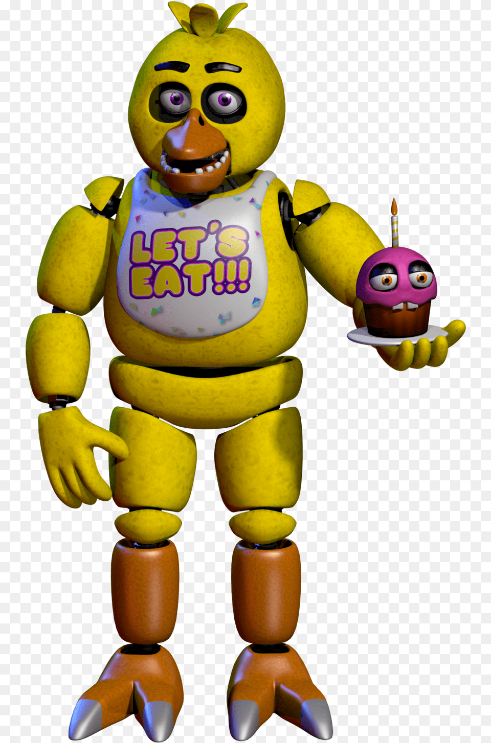 Fnaf Vr Help Wanted Chica, Toy, Food, Fruit, Pear Free Png