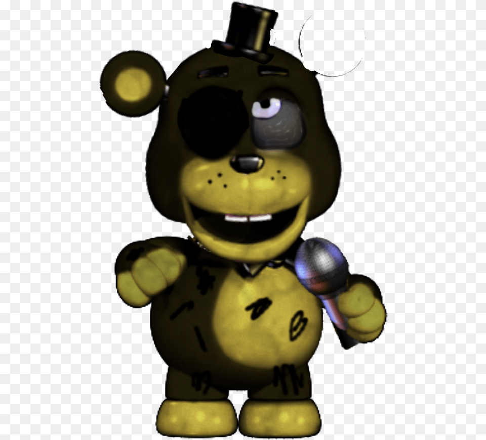 Fnaf Withered Golden Freddy Helpy Cartoon Free Transparent Png