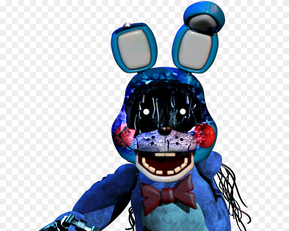 Fnaf Withered Toybonnie Gif Christian Freddy Five Nights Fnaf Old Bonnie Jumpscare Gif, Toy Free Png