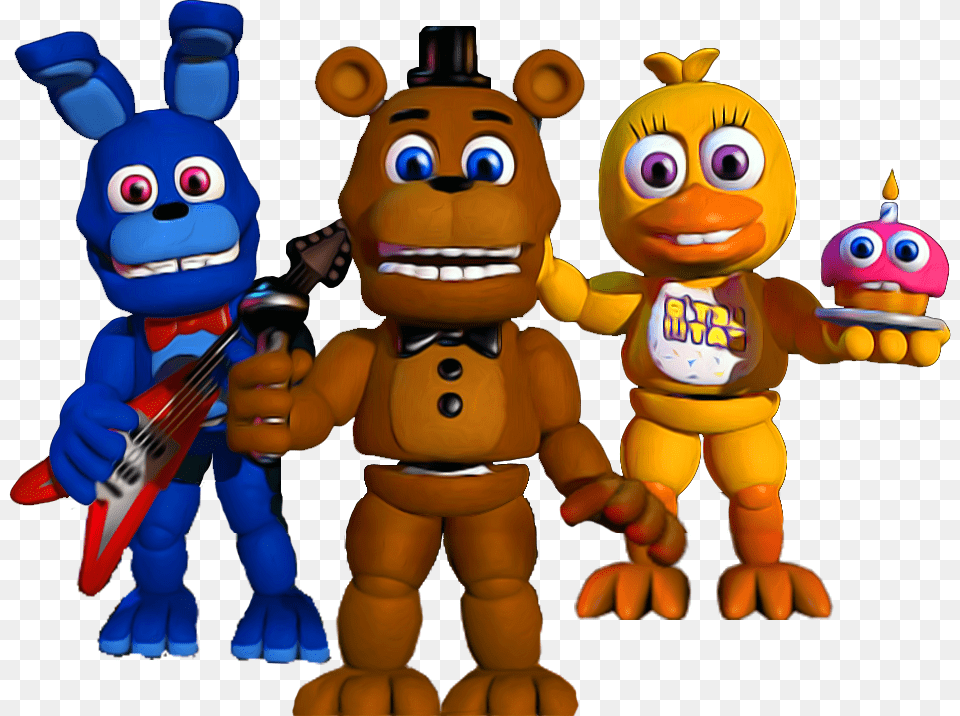 Fnaf World Banner Download Five Nights At Freddy39s, Toy, Face, Head, Person Free Transparent Png