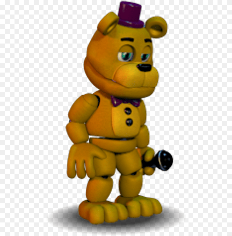 Fnaf World Fredbear Fredbear Fnafworld Fnaf Rpg Freetoe, Medication, Pill, Plush, Toy Png