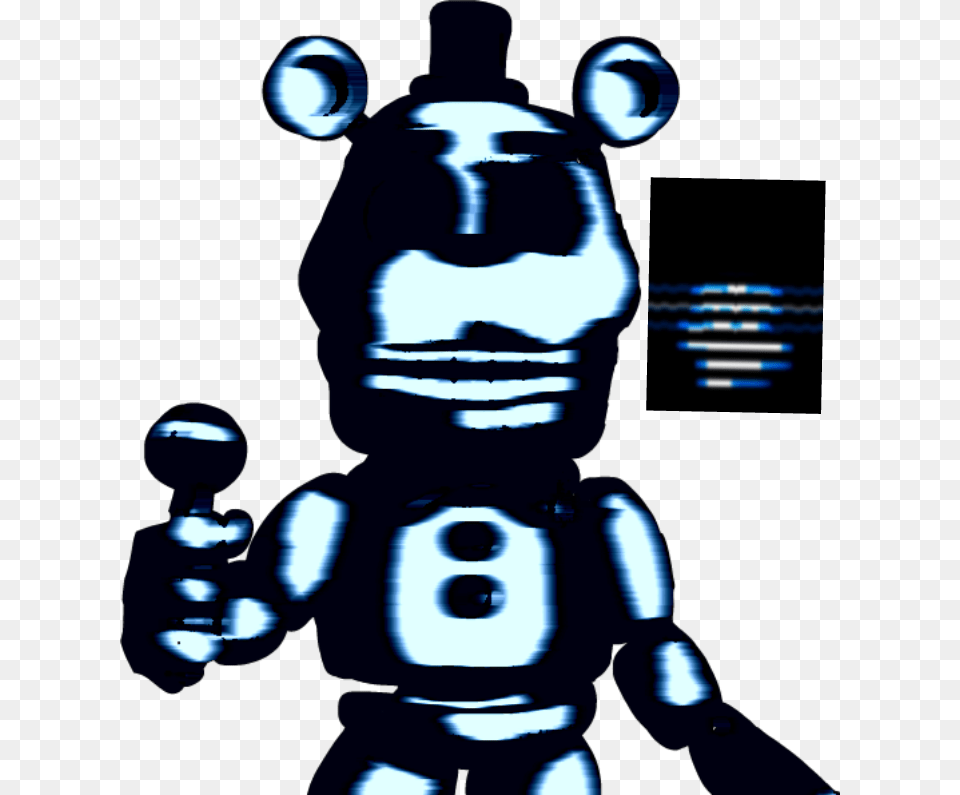 Fnaf World Glitch Freddy, Robot, Baby, Person, Face Free Png Download