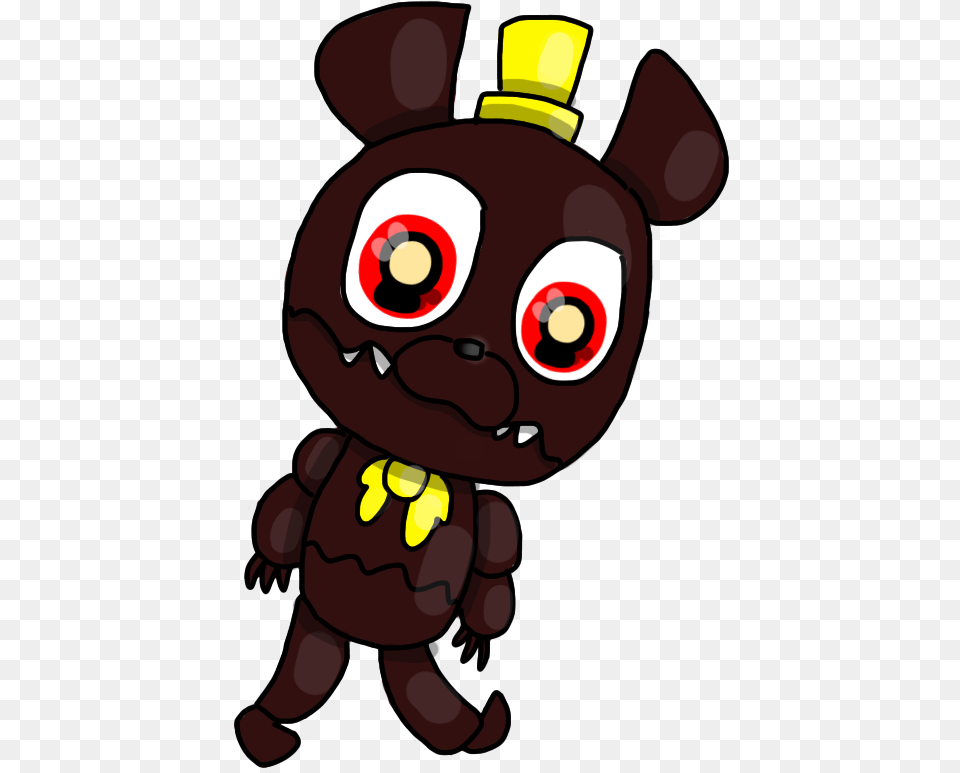 Fnaf World Nightmare Cartoon, Baby, Person, Face, Head Free Png Download