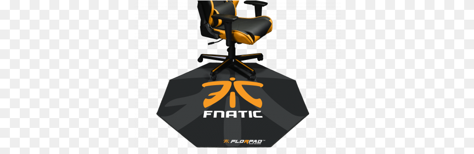 Fnatic Gaming Chair Floor Mat, Furniture, Home Decor, Cushion Free Png Download