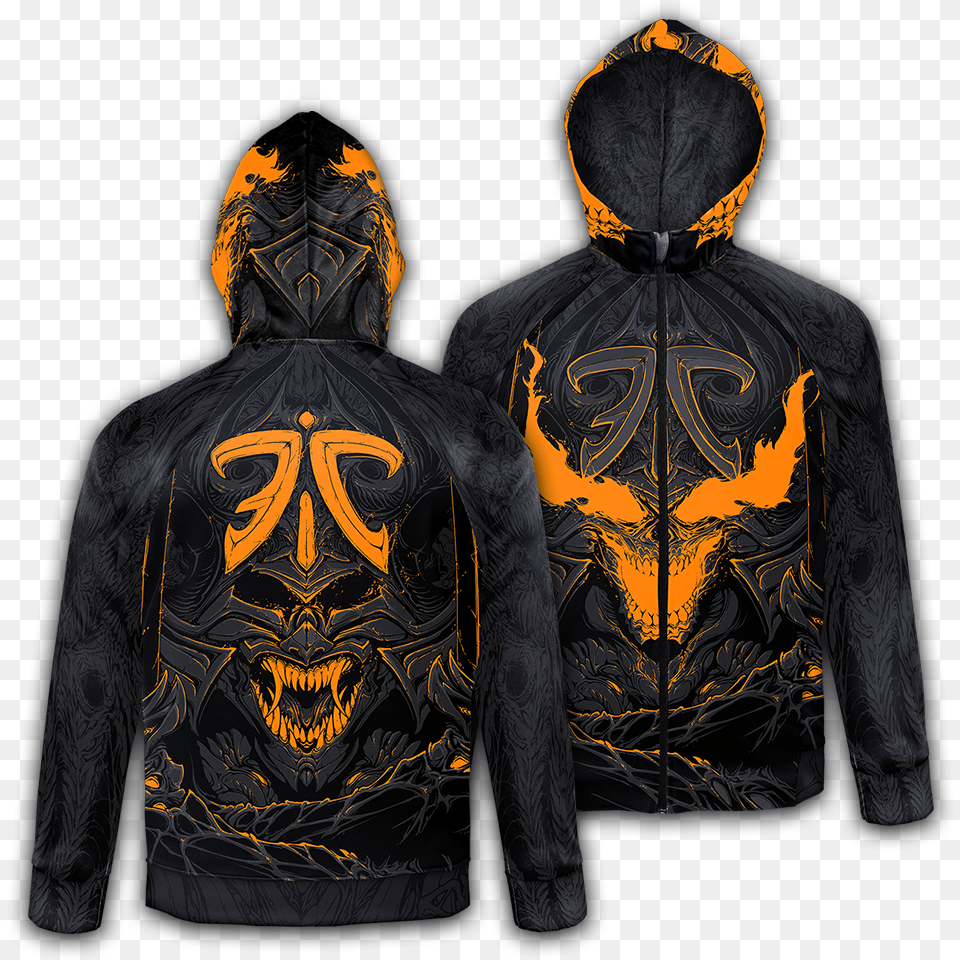 Fnatic Halloween Demon Jacket, Sweatshirt, Sweater, Knitwear, Hoodie Free Png