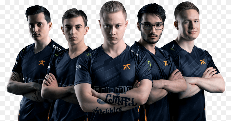 Fnatic League Of Legends 2017, Team, Person, People, Groupshot Free Png Download