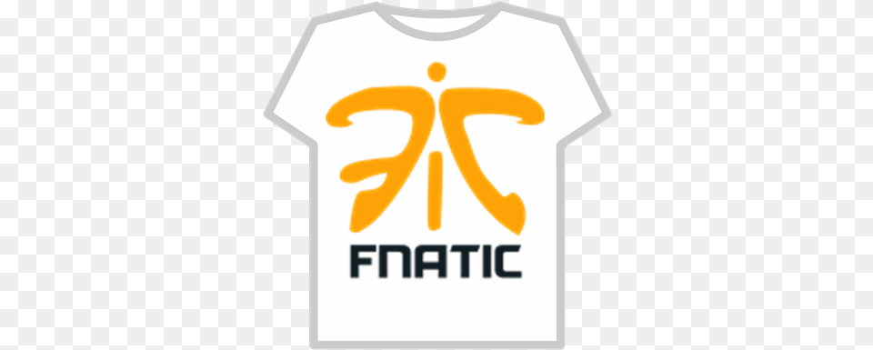 Fnatic Logo Fnatic Cs Go Logo, Clothing, Shirt, T-shirt, Person Png Image