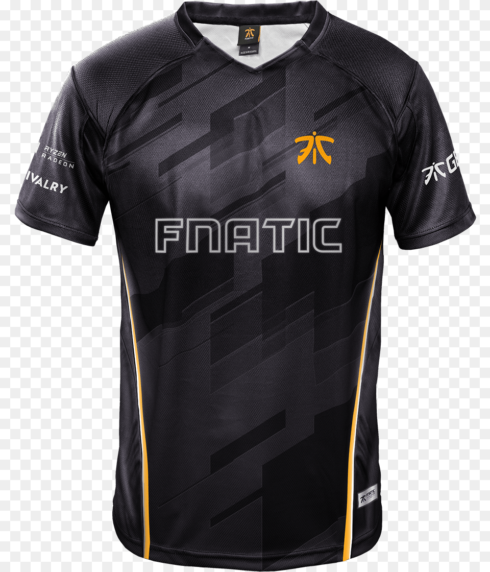 Fnatic Male Player Jersey Fnatic Jersey 2018, Clothing, Shirt, T-shirt Png