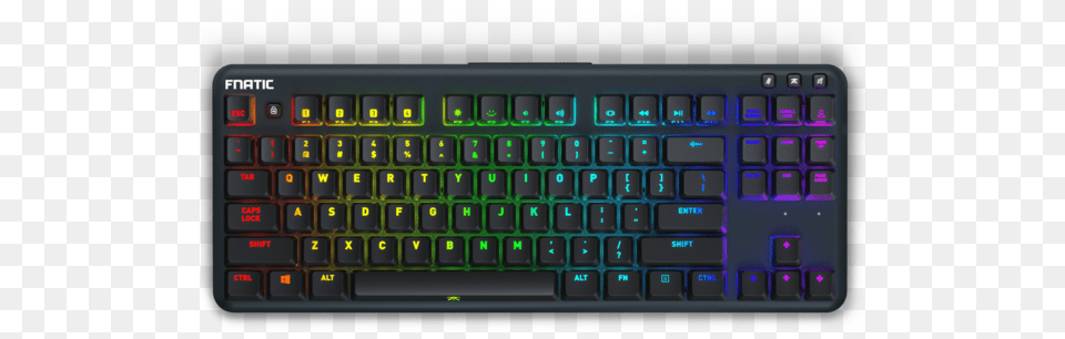 Fnatic Ministreak Cherry Mx Blue, Computer, Computer Hardware, Computer Keyboard, Electronics Free Png Download