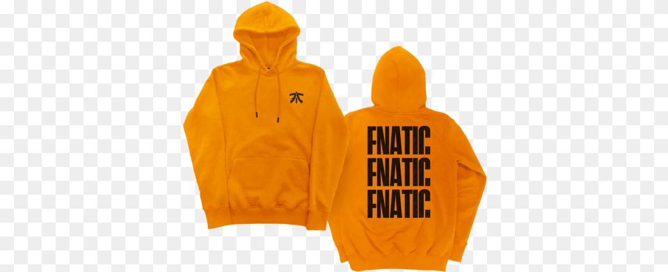 Fnatic Orange Hoodie, Clothing, Knitwear, Sweater, Sweatshirt Free Png Download