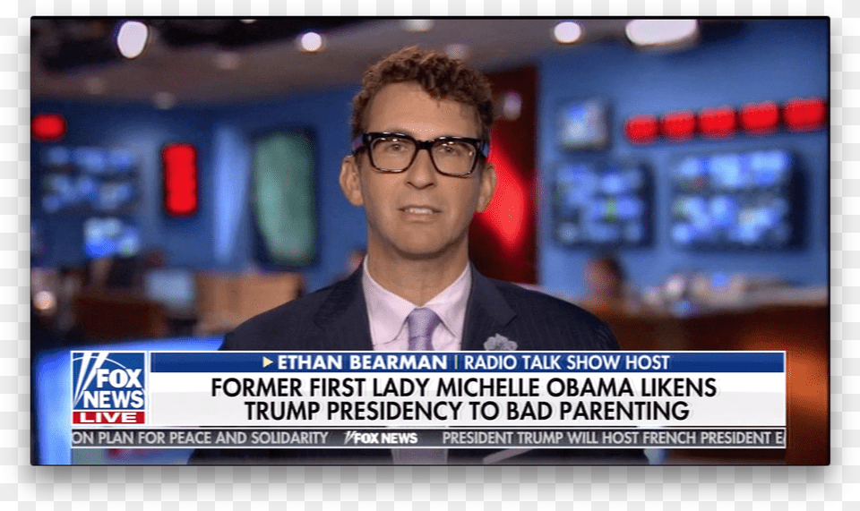 Fnc Pete Hegseth Michelle Obama Good Parent Bad Parent Fox News Channel, Tv, Monitor, Electronics, Computer Hardware Png