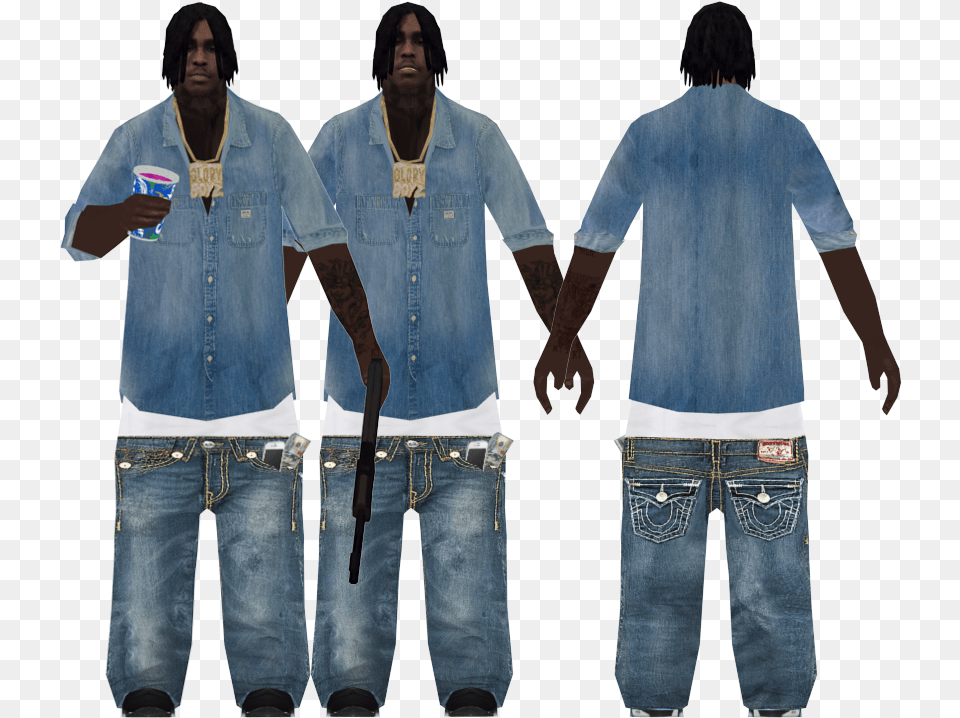 Fnd Chief Keef, Clothing, Jeans, Pants, Adult Png