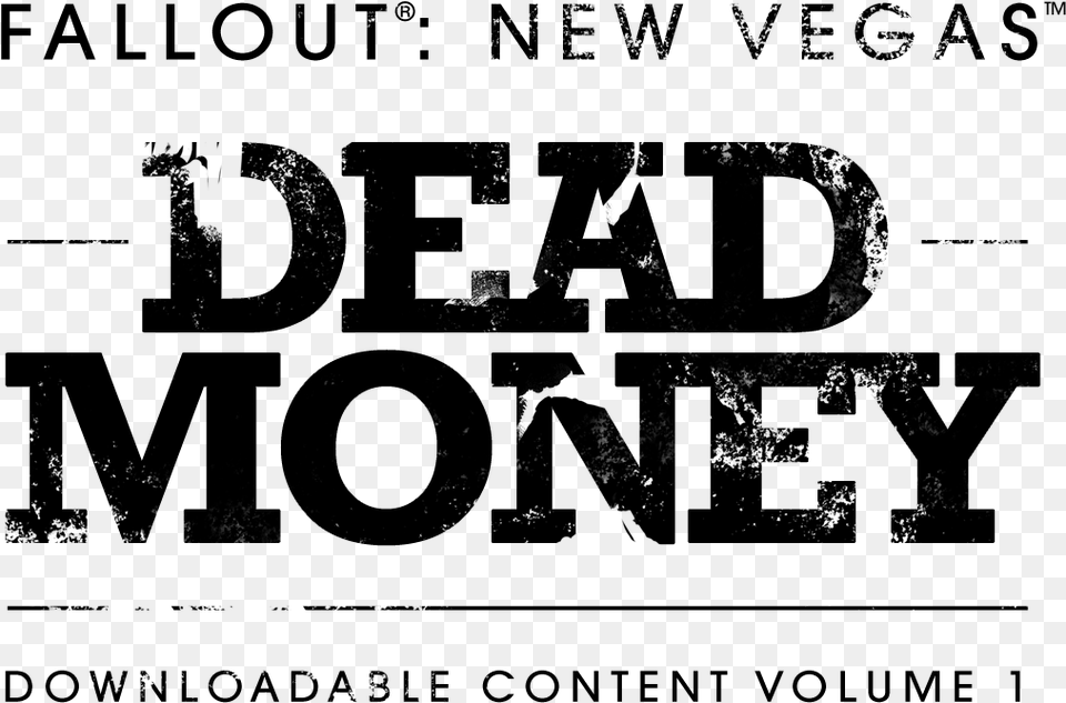 Fnv Dead Money Logo Fallout Dead Money Logo, Gray Png