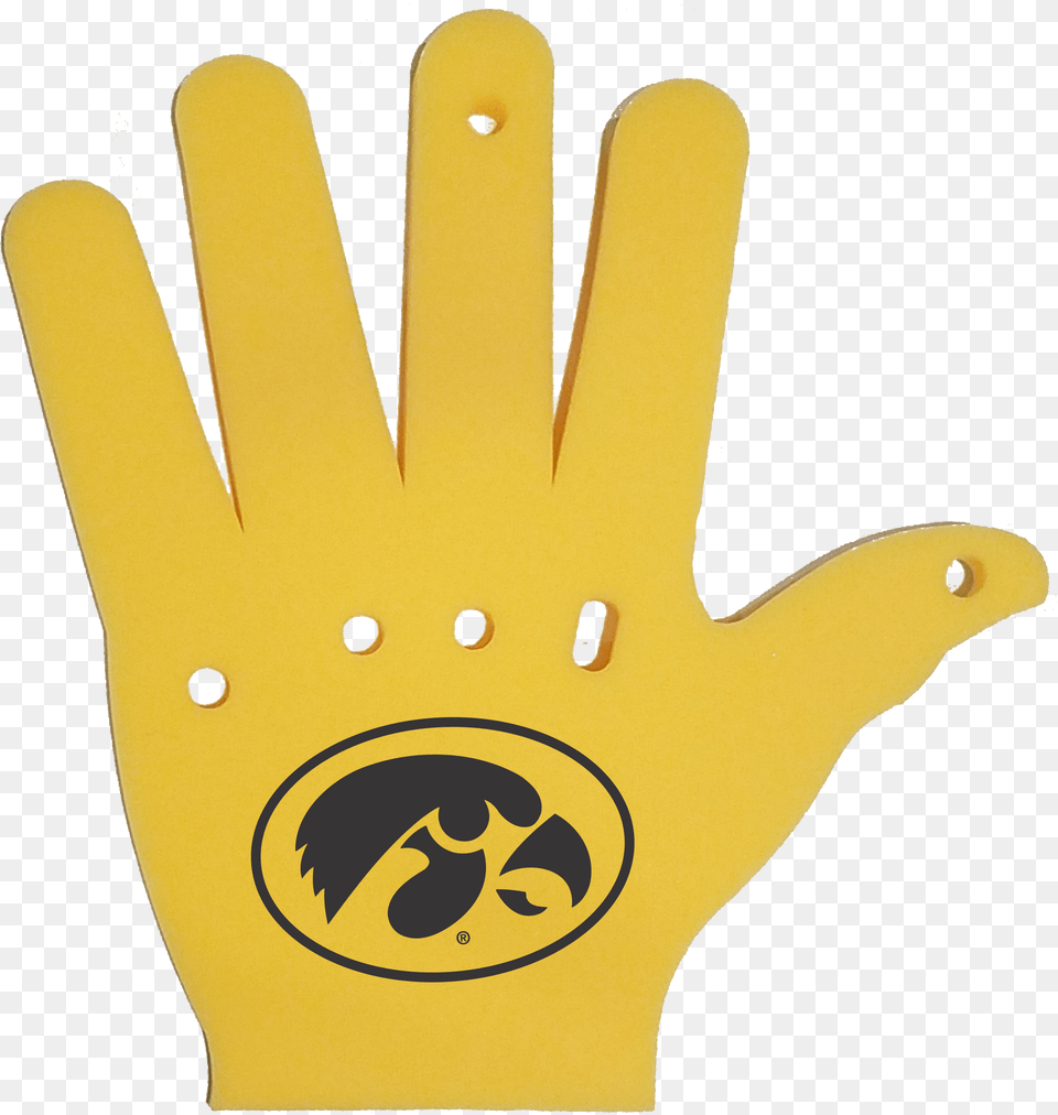 Foam 5 University Of Iowa Yellow Bsi Iowa Hawkeyes 2 Sided 3 Ft X 5 Ft Flag Wgrommets, Clothing, Glove, Baseball, Baseball Glove Free Png Download