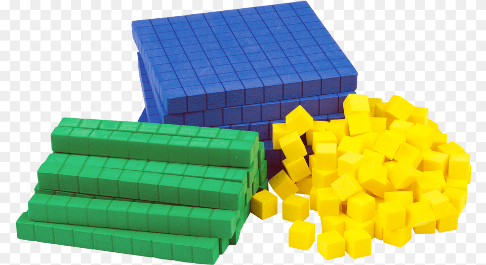 Foam Base Ten Set Place Value Blocks Toys, Electrical Device, Solar Panels Png