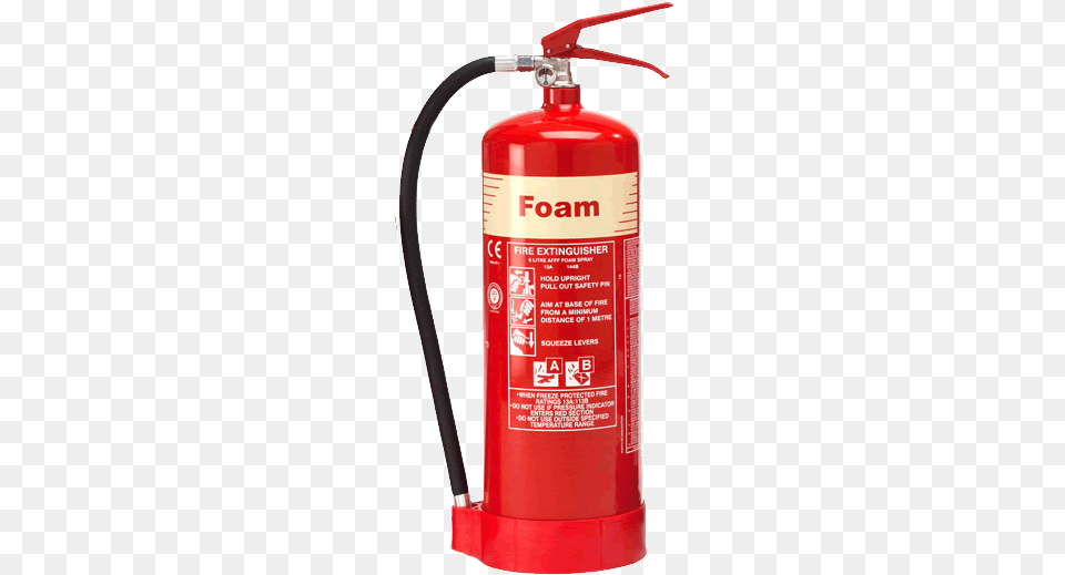 Foam Fire Extinguisher Foam Fire Extinguisher Colour, Cylinder, Food, Ketchup, Machine Free Png Download