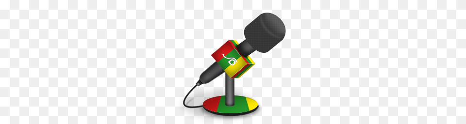 Foam Mic Reggae Icon, Electrical Device, Microphone, Appliance, Blow Dryer Free Png