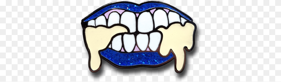 Foaming Mouth Pin Foaming Cartoon Mouth, Body Part, Person, Teeth, Accessories Png Image