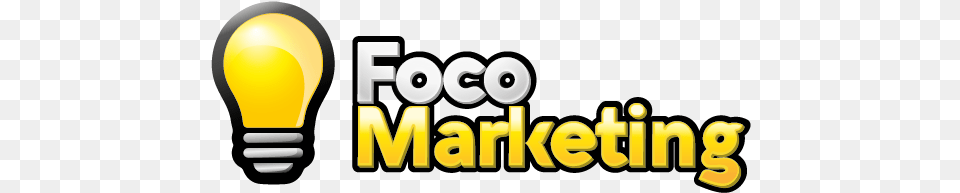 Foco Marketing Marketing, Light, Lightbulb Free Transparent Png