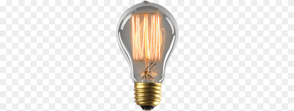 Foco Retro Philco 40w Filamento A19 120v E26 2100k Steamlit Edison Bulb 40w 120v Medium Base Hand Blown, Light, Lightbulb, Chandelier, Lamp Free Png Download