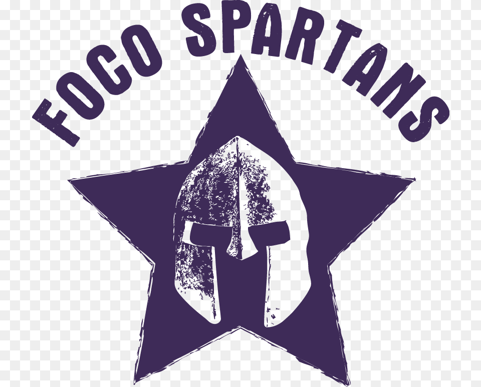 Foco Spartans Junior Roller Derby, Symbol, Star Symbol, Logo, Animal Png
