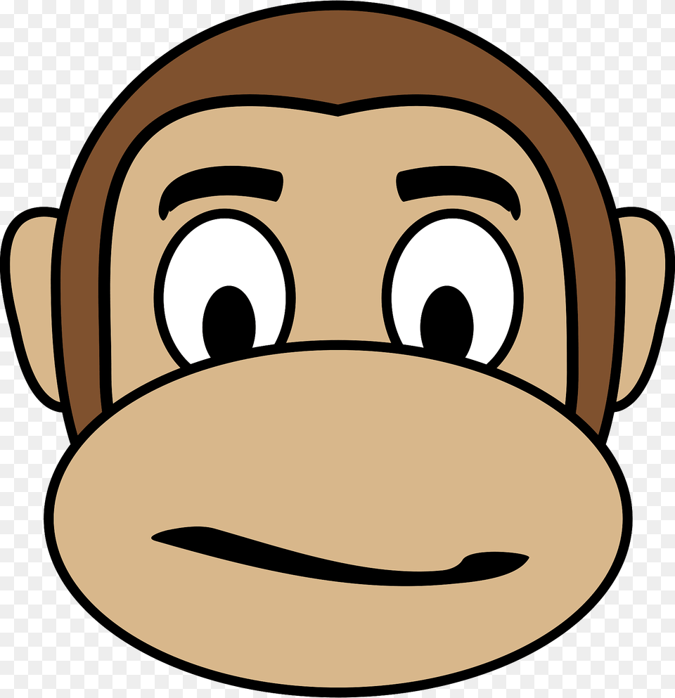 Focused Monkey Face Clipart, Ammunition, Grenade, Weapon, Head Free Png Download