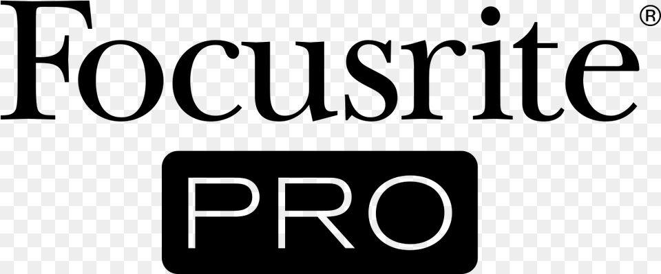 Focusrite Focusrite Logo, Gray Free Transparent Png