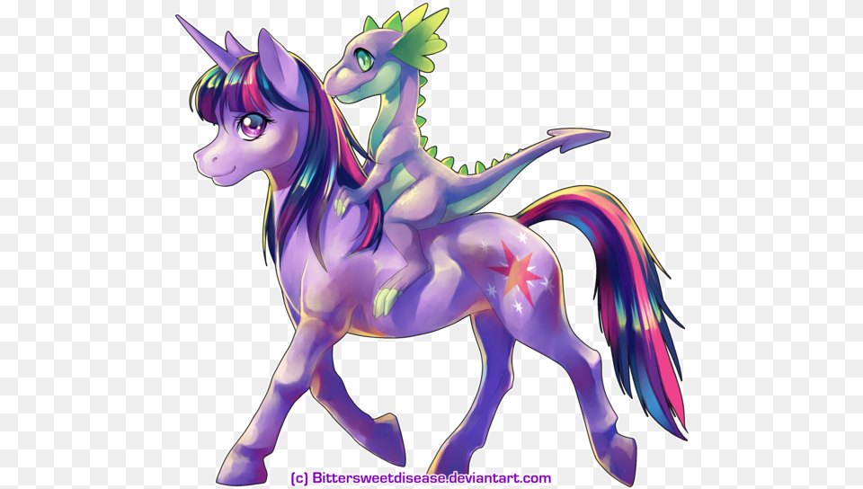 Foervraengd Dragon Realistic Riding Safe Simple Realistic My Little Pony, Purple, Book, Comics, Publication Free Png Download
