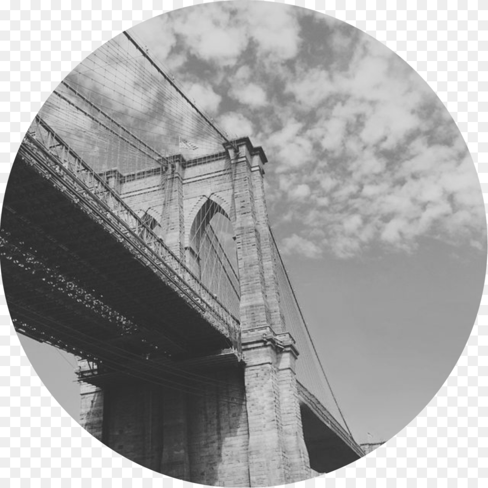 Fog And Apple New York Brooklyn Bridge, Photography, Architecture, Building, Brooklyn Bridge Png
