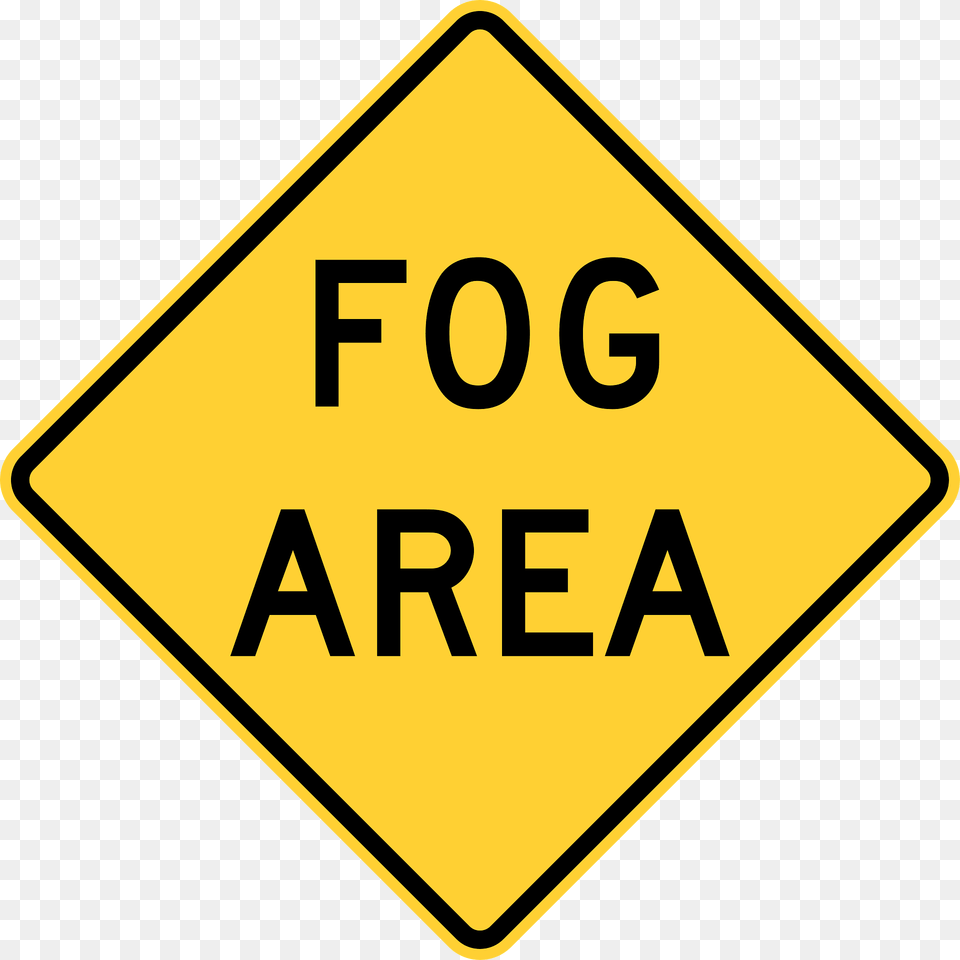 Fog Area Clipart, Road Sign, Sign, Symbol, Blackboard Free Png