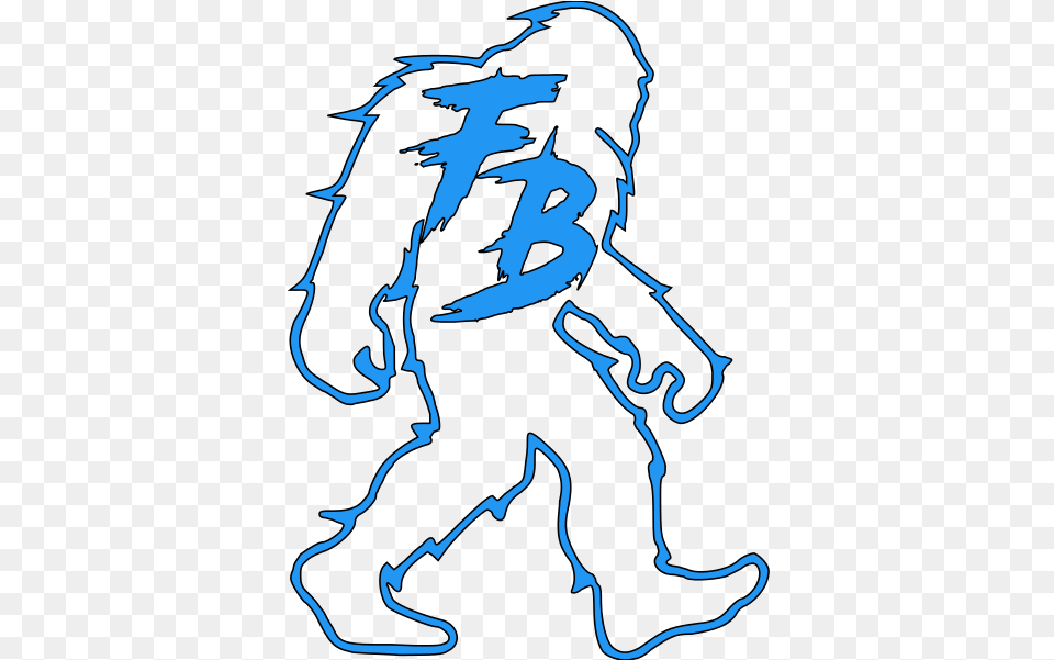 Fog Bank Classic Bigfoot Decals Decal, Person, Stencil, Face, Head Png Image
