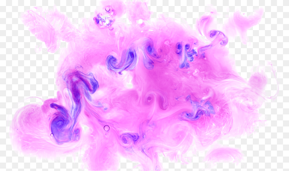 Fog Color Ink Wash Painting Purple Fog Background Png