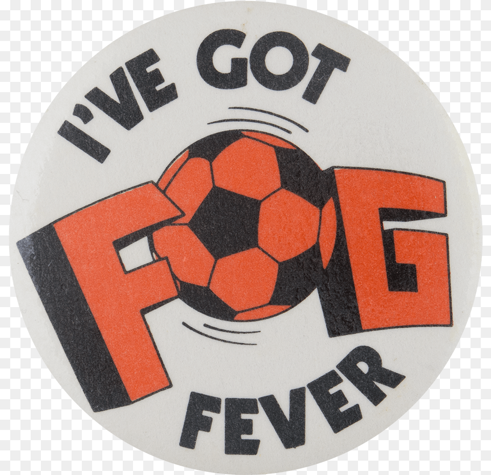 Fog Fever Sports Button Museum Emblem, Logo, Ball, Football, Soccer Free Png Download