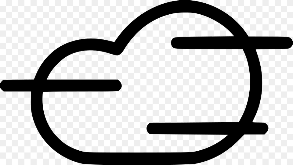 Fog Foggy Mist Cloud Cloudy Weather Comments Icon, Adapter, Electronics, Plug, Stencil Free Transparent Png